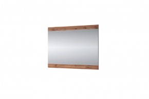 Зеркало навесное, TAURUS, цвет белый/дуб вотан в Очёре - ocher.mebel-74.com | фото